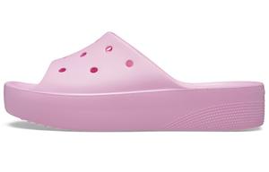 Шлепанцы женские огненно-красные Crocs
