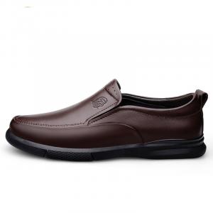 LAORENTOU Мужские повседневные туфли мужские низкие топы коричневые, цвет Brown