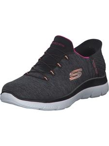 Слипоны SKECHERS Summits, mottled black