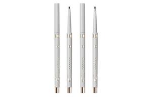 Долговечные гелевые подводки для глаз с плоским наконечником для ровного нанесения, набор 2 шт VEECCI, 04 черный+04 черный