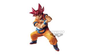 BANPRESTO Очки Sun Wukong, Dragon Ball Z Saiyan Blood 6 Red Hair, бонусные фигурки Scale