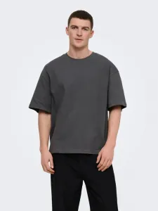 Базовая футболка onslenny Only & Sons, Grey Pinstripe