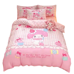 Sanrio Комплект детского постельного белья, хлопок 100% с принтом