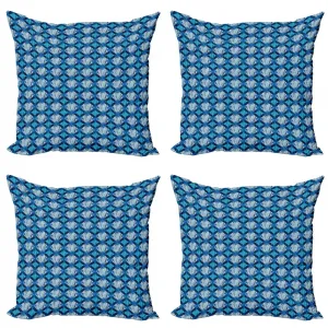 Чехол для подушки Abakuhaus, темно-синий