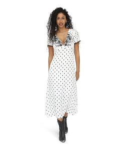 Женское миди-платье You & I в горошек Belle & Bloom, Black