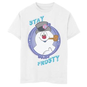 Футболка Frosty The Snowman для мальчиков 8–20 лет с рисунком Stay Frosty Licensed Character