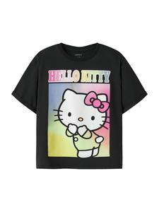 NAME IT Футболка 'NKFForma Hellok' в черном цвете