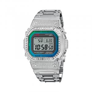 Часы Casio G-Shock Full Metal GMW-B5000 Series, арт. GMW-B5000PC-1, серебристый/белый