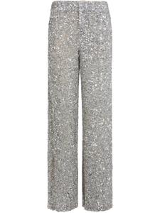 Брюки alice + olivia Mame, серебряный
