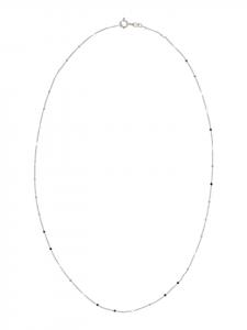 Faina Женская цепочка-колье из серебра