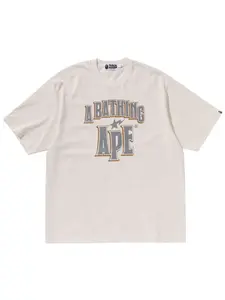 Футболка с логотипом A BATHING APE, нейтральный