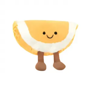 Плюшевая кукла Fun Food Collection AMUSEABLES CLEMONT LEMON маленький размер высокая JELLYCAT