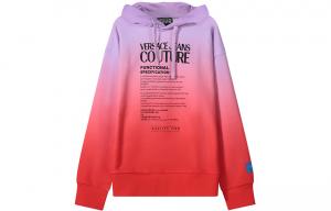 VERSACE JEANS COUTURE Свитшоты мужские фиолетовый градиент