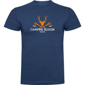 Футболка с коротким рукавом Kruskis Camping Season, синий