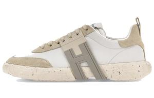 3R Кроссовки низкие мужские экрю HOGAN