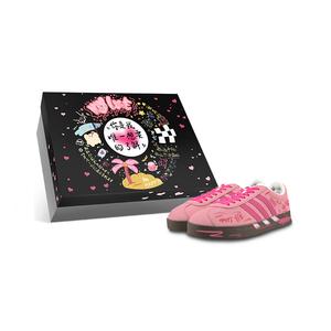 Adidas Кроссовки для скейтбординга VL COURT 2.0, износостойкие, низкие, унисекс, розовые