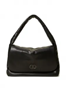 Дутая сумка на плечо с верхней ручкой TWINSET, черный