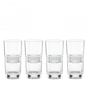 Бокалы для хайбола Reed & Barton Sloane, набор из 4 шт, белый