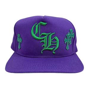 Бейсболка Unisex Purple Chrome Hearts