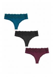 Трусы Next KNICKERS 3 PACK, Blue Pink/Brown