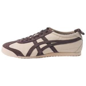 MEXICO 66 Антискользящие износостойкие низкие повседневные кроссовки Unisex Brown Onitsuka Tiger
