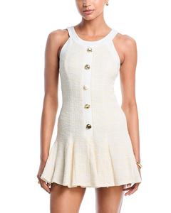 Платье Didi Mini Black Halo, слоновая кость/кремовый