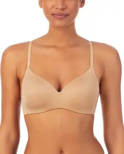 Бюстгальтер из микрофибры без косточек DKNY, натуральный