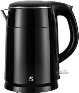 Чайник Zwilling, 1,2 литра, 1550-1850 Вт, нержавеющая сталь/пластик, черный