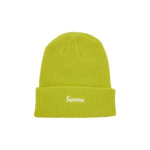 Шапка Supreme Loose Gauge Beanie, цвет Lime