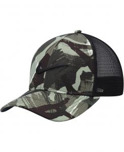 Мужская кепка Snapback Legacy91 Trucker Performance черного цвета с камуфляжем и черным цветом Nike