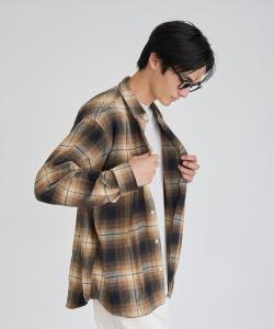 Мягкая фланелевая рубашка из хлопка производства США (в клетку)