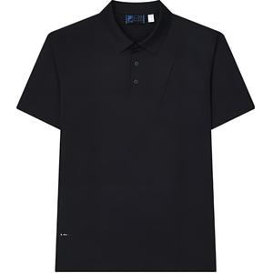 Поло мужское угольно-черное Jet FILA, черный