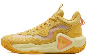 Баскетбольные кроссовки Sonic Boom 1.5 мужские с низким верхом горчично-желтого цвета Peak