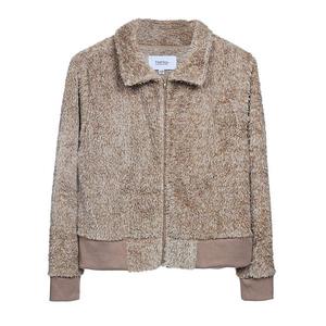 Женская утепленная куртка на молнии Memoi, Camel Heather