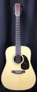 Акустическая гитара Martin USA Standard Series HD12-28 Natural 2025 с чехлом
