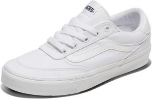 Vans Women's Brooklyn LS Shoe | низкие кроссовки для повседневной носки, прогулок, работы и моды, White/White, 6