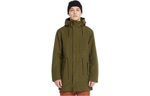 Парка Timberland Snowdon Peak Fishtail, оливково-зеленый