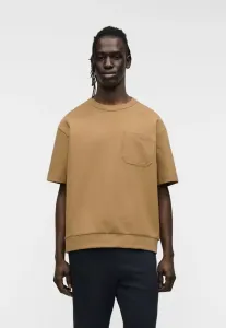 Базовая футболка tames Boss, Dark Beige