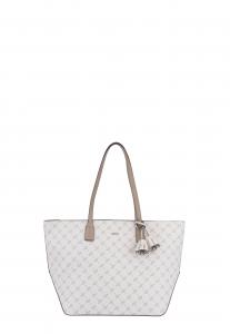 JOOP! Шоппер 'Flora 1.0 Corelie' в белом цвете