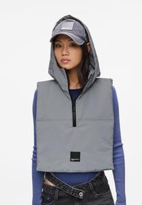 Шарф Karl Lagerfeld Jeans HOOD REFLECTIVE UNISEX, Silver-Coloured