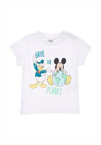 Футболка с принтом Mickey & Minnie, белый