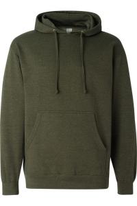 Толстовка с капюшоном средней толщины от Independent Trading Co Independent Trading Co., цвет army heather