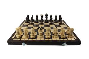 Деревянные шахматы, логическая игра, Резчик по дереву, 42х42. Woodcarver