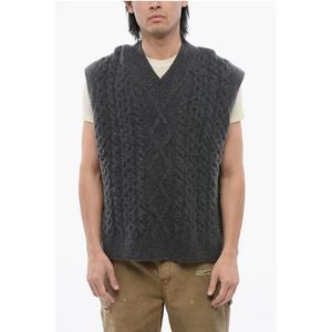 Серый шерстяной свитер Nanushka, Gray