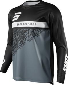 Джерси для мотокросса Shot devo roll, Black/White