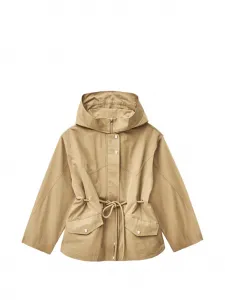 Куртка Ilio с капюшоном и кулиской Ba&Sh, бежевый