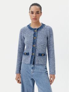 Пиджак regular fit Cannuccia 58589 Luisa Spagnoli, синий