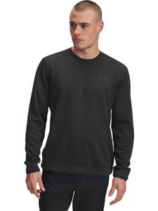 Флисовая куртка/флисовый свитер Sweater Fleece Crew черного цвета Under Armour