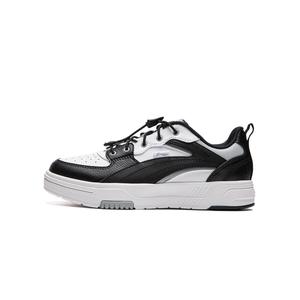 Детские кроссовки для скейтбординга GS Low-top Black/White Lining Young, черный/белый