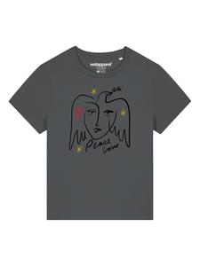 Рубашка Watapparel Peace Love, антрацит